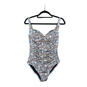 Simply Swim One Piece Bathing Suit - Size XS